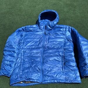 Columbia Jacket Mens XXL BLUE Gold Omni Heat Infinity Puffer Quilted Coat